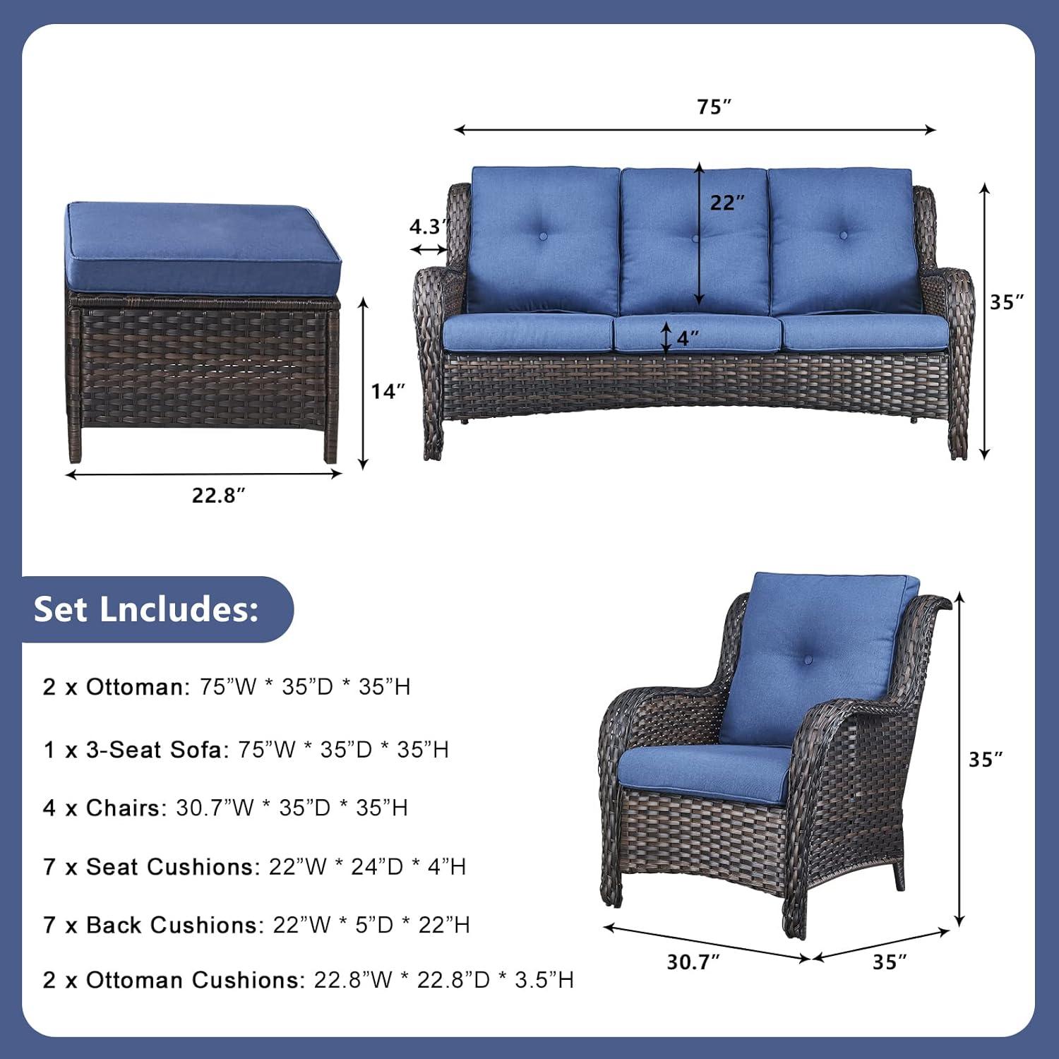 Rilyson Wicker Patio Set Review: Comfort and Style for Outdoors