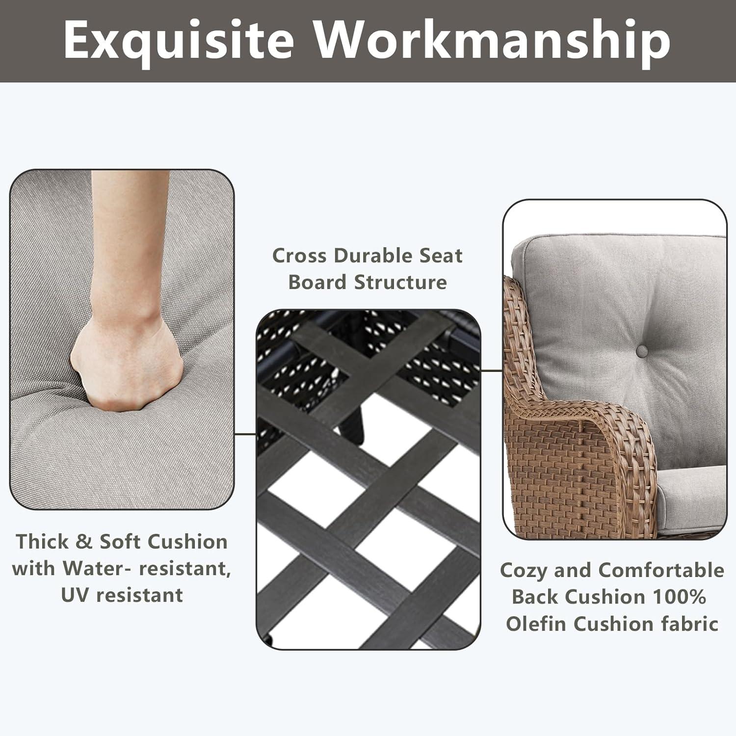 Our Experience with the Rilyson Wicker Patio Sofa: Comfort Meets Durability