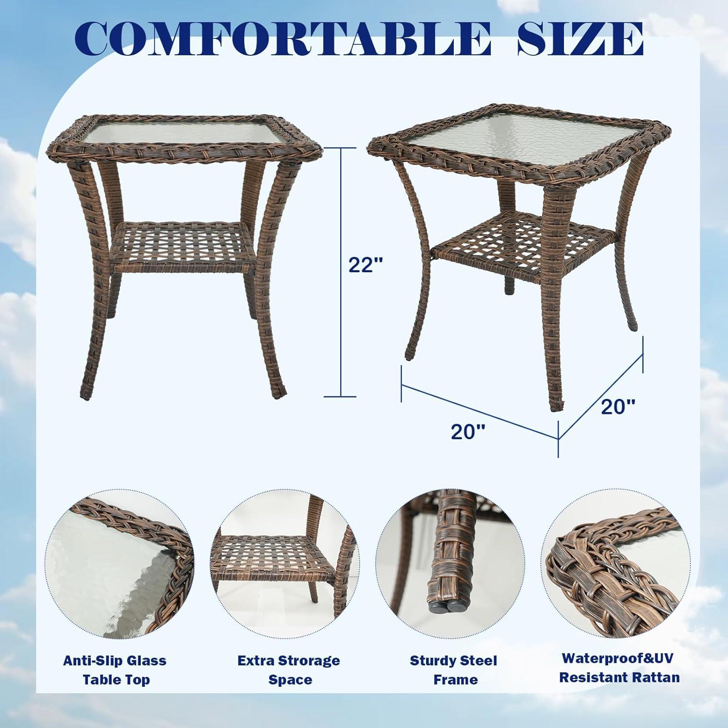 Our Honest Take on the Rilyson 5-Piece Patio Set for Small Spaces