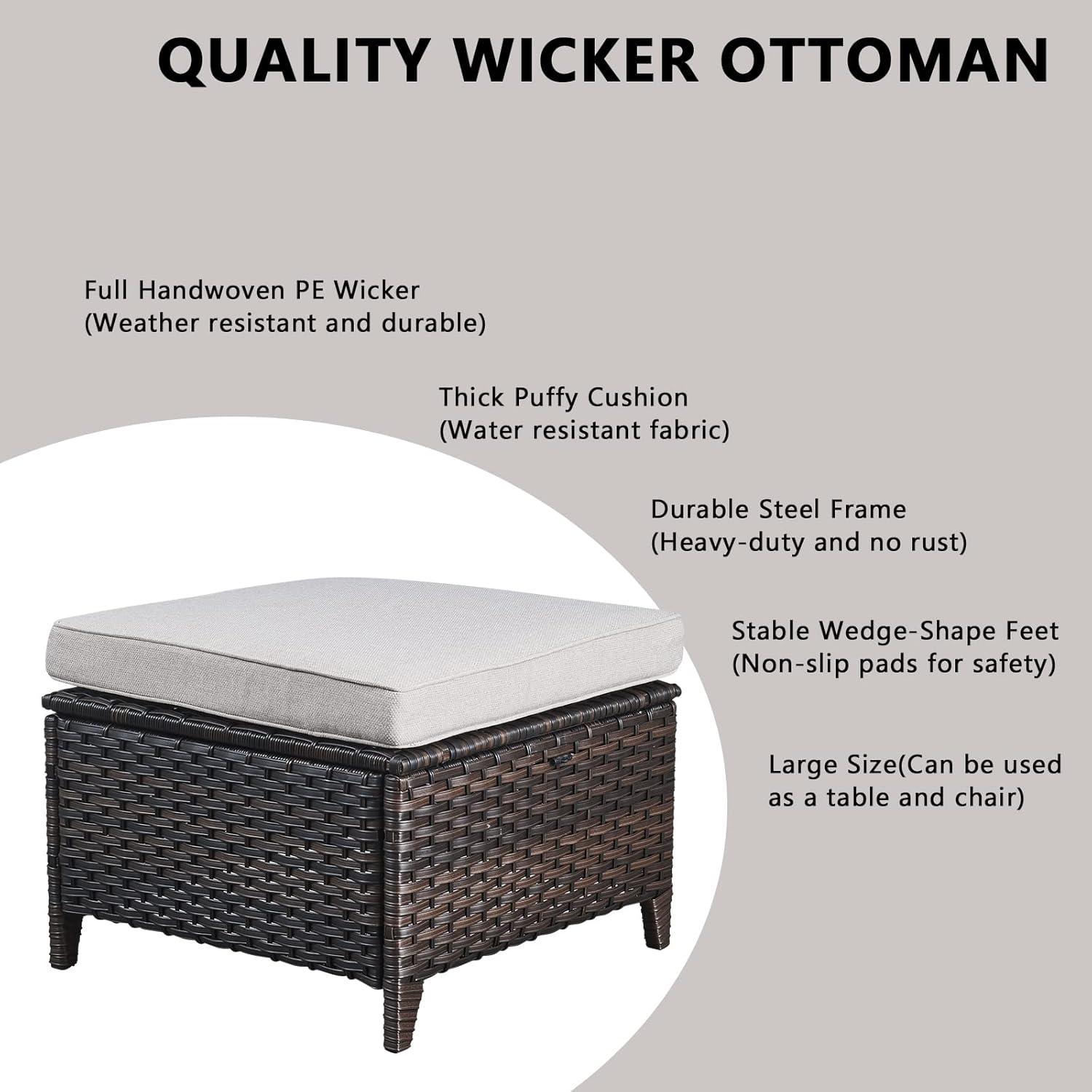 Our Take on the Rilyson 8-Piece Wicker Patio Set: Comfort Meets Challenge