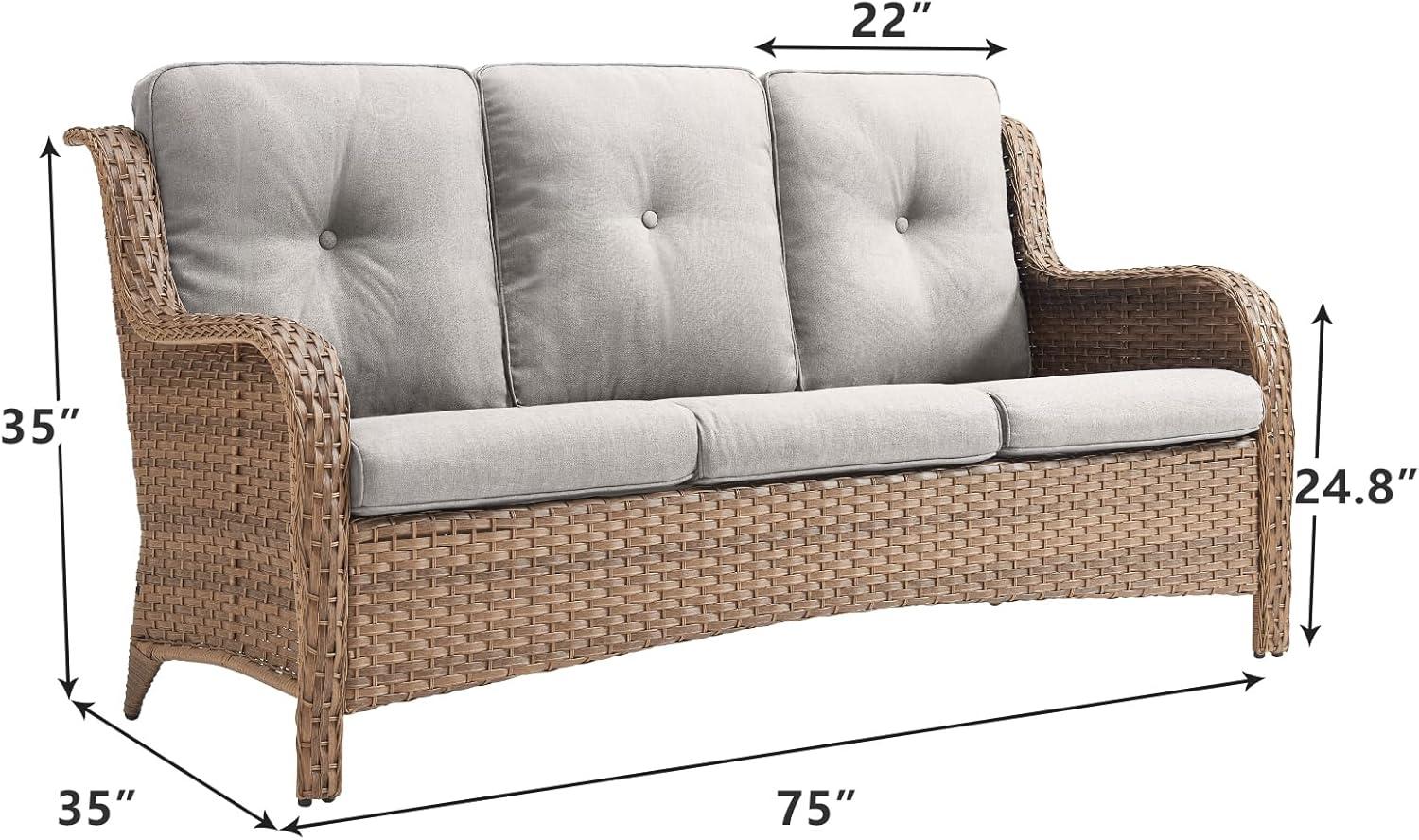 Our Experience with the Rilyson Wicker Patio Sofa: Comfort Meets Durability